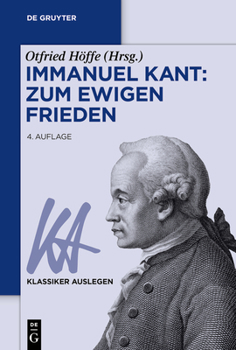 Paperback Immanuel Kant: Zum Ewigen Frieden [German] Book