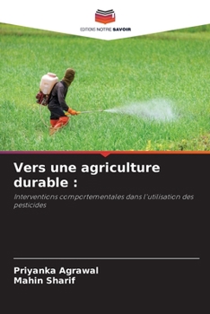 Paperback Vers une agriculture durable [French] Book