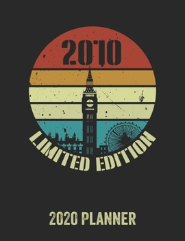 Paperback 2010 Limited Edition 2020 Planner: Daily Weekly Planner with Monthly quick-view/over view with 2020 Planner Book