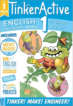 Paperback Tinkeractive Workbooks: 1st Grade English Language Arts Book