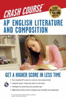 Paperback Ap(r) English Literature & Composition Crash Course Book + Online Book