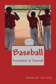 Paperback Baseball Scorebook & Journal Book