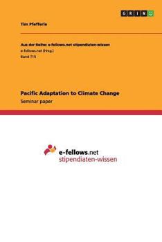 Paperback Pacific Adaptation to Climate Change Book