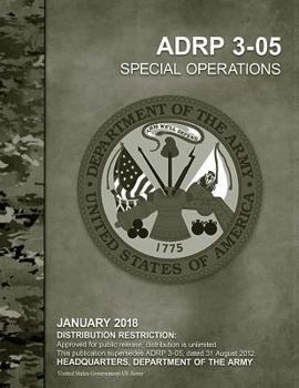Paperback ADRP 3-05 Special Operations January 2018 Book