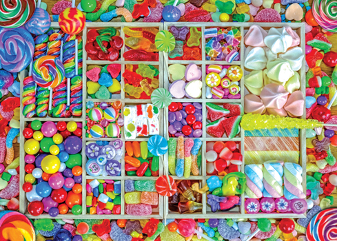 Misc. Candy Party 1000 Piece Jigsaw Puzzle Book