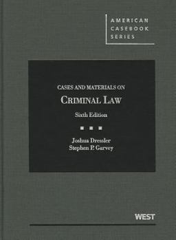 Hardcover Cases and Materials on Criminal Law Book