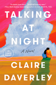 Paperback Talking at Night [Large Print] Book