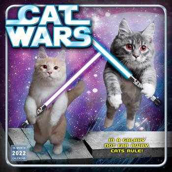 Calendar Cat Wars 2022 Wall Calendar 16-Month Book
