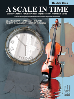 Paperback A Scale in Time, Double Bass Book