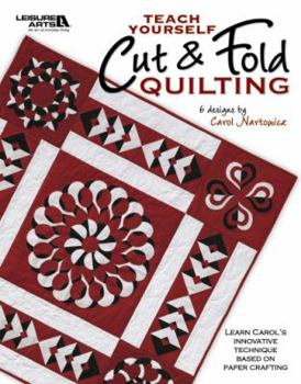 Paperback Teach Yourself Cut & Fold Quilting Book