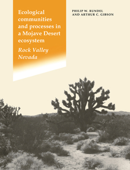 Paperback Ecological Communities and Processes in a Mojave Desert Ecosystem Book