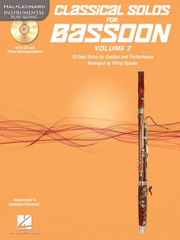 Paperback Classical Solos for Bassoon, Vol. 2: 15 Easy Solos for Contest and Performance Book