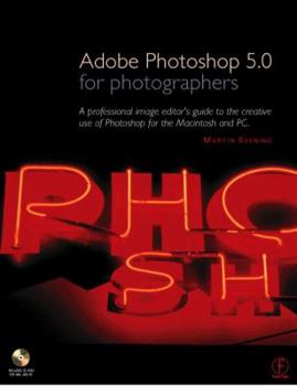 Hardcover Adobe Photoshop 5.0 for Photographers [With Tutorial] Book