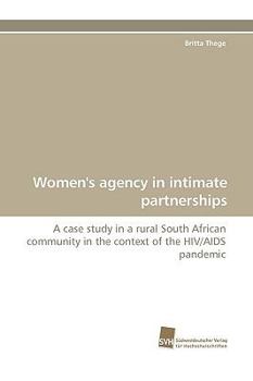 Paperback Women's Agency in Intimate Partnerships Book