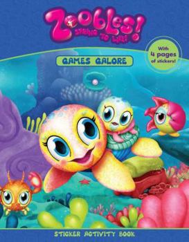 Paperback Games Galore (Zoobles!) Book