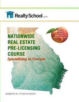 Paperback Nationwide Real Estate Pre-Licensing Course: Specializing in Georgia Book