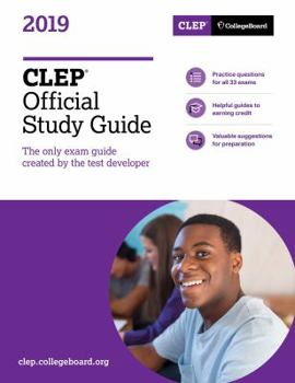 Paperback CLEP Official Study Guide 2019 Book