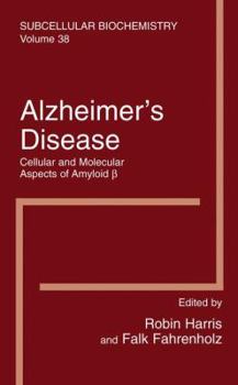 Hardcover Alzheimer's Disease: Cellular and Molecular Aspects of Amyloid Beta Book