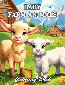 Baby Farm Animals Coloring Book: Calming and Adorable Designs for All Ages