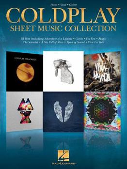 Paperback Coldplay Sheet Music Collection Book