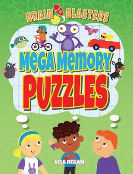 Library Binding Mega Memory Puzzles Book