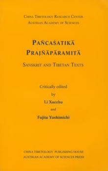 Paperback Pancasatika Prajnaparamita. Sanskrit and Tibetan Texts [Sanskrit] Book