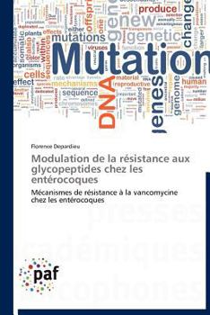 Paperback Modulation de la Résistance Aux Glycopeptides Chez Les Entérocoques [French] Book