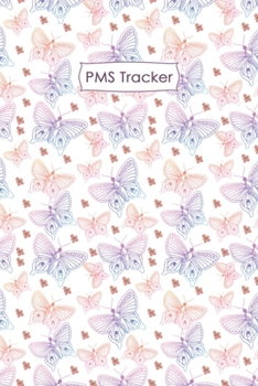 PMS Tracker: Menstruation Journal - 4 Year Monthly Calendar - Monitor PMS Log Book - Menstrual Cycle Tracker For Girls & Women