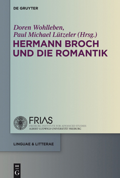 Hardcover Hermann Broch Und Die Romantik [German] Book