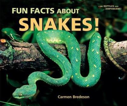 Library Binding Fun Facts about Snakes! Book