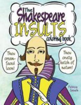 Paperback The Shakespeare Insults Coloring Book