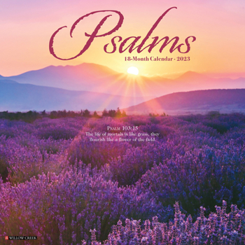 Calendar Psalms 2023 Wall Calendar Book