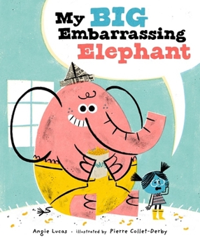 Hardcover My Big Embarrassing Elephant Book