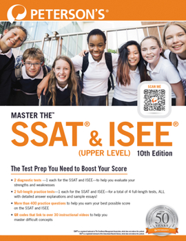 Paperback Master The(tm) Ssat(r) & Isee(r) Book