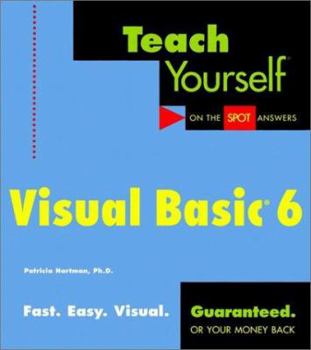 Paperback Teach Yourself Visual Basic 6 Book