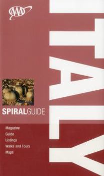 Spiral-bound AAA Spiral Italy Book
