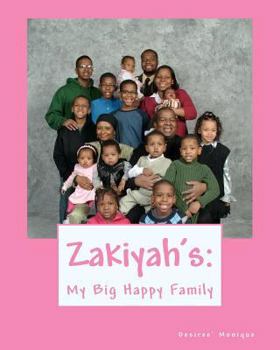 Paperback Zakiyah's: My Big Happy Family Book