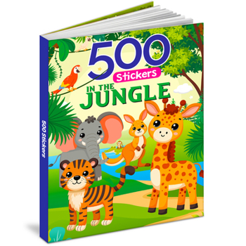 Paperback 500 Jungle Stickers Book (Activity Book) Book