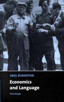 Hardcover Economics and Language: Five Essays Book
