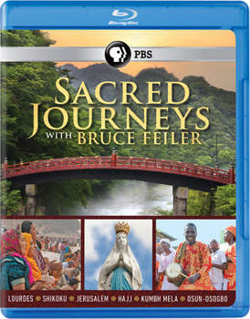 Blu-ray Sacred Journeys with Bruce Feller Book