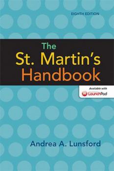 Paperback The St. Martin's Handbook Book