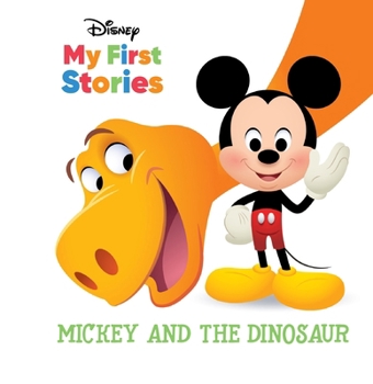 Library Binding Disney My First Stories Mickey and the Dinosaur Book