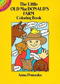 Paperback The Little Old MacDonald's Farm Coloring Book