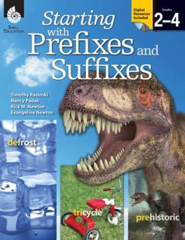 Paperback Starting with Prefixes and Suffixes [With CDROM] Book
