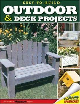 Paperback Easy-To-Build Outdoor & Deck Projects Book