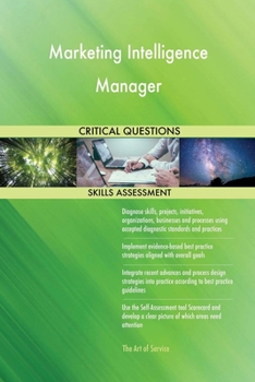 Paperback Marketing Intelligence Manager Critical Questions Skills Assessment Book