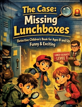 Paperback The case: Missing lunchboxes: Detective children's book for ages 8 and up Funny & exciting Book