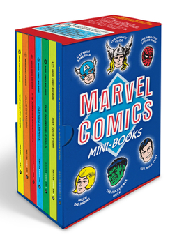 Hardcover Marvel Comics Mini-Books Collectible Boxed Set: A History and Facsimiles of Marvel's Smallest Comic Books Book