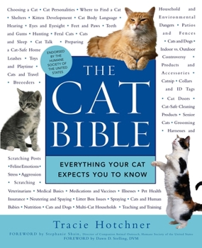 Paperback The Cat Bible: Everything Your Cat Expects You to Know Book