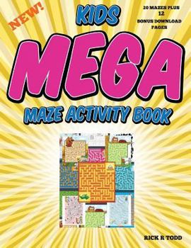 Paperback Kids Mega Maze Activity Book